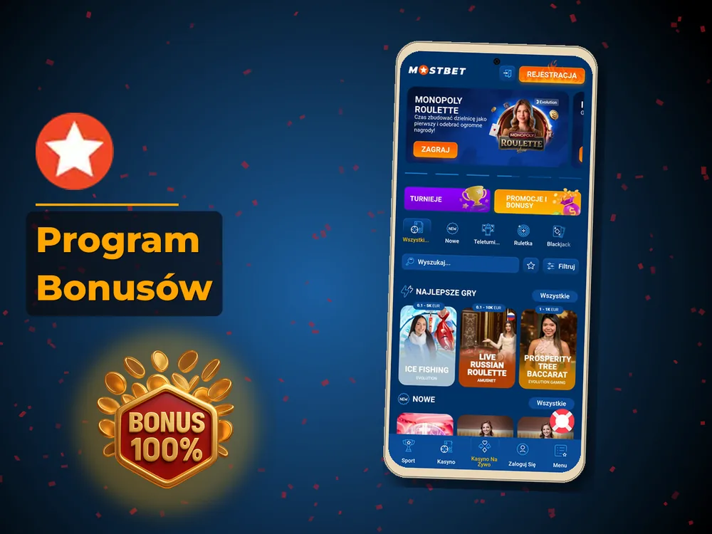 mostbet - Program Bonusów