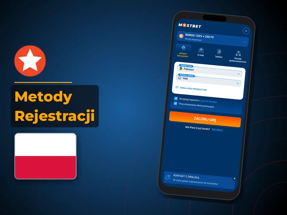mostbet - Metody Rejestracji