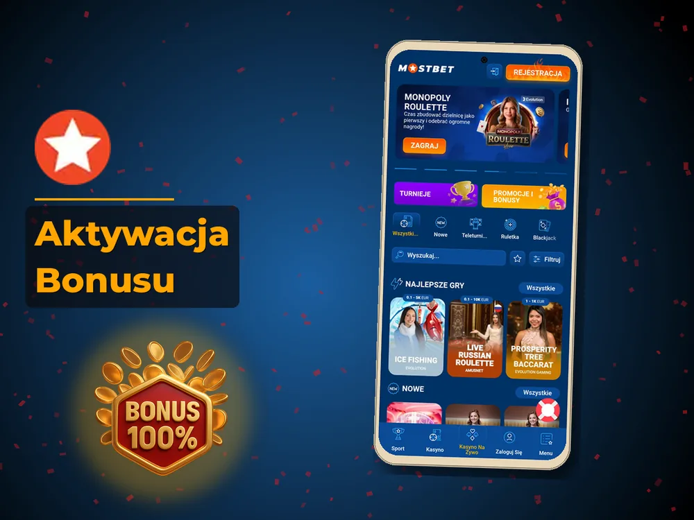 mostbet - Aktywacja Bonusu