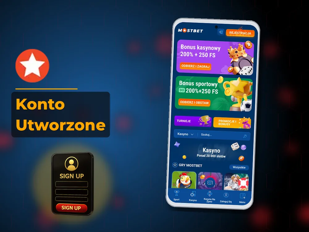 mostbet - Konto Utworzone