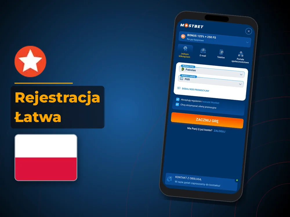 mostbet - Rejestracja Łatwa