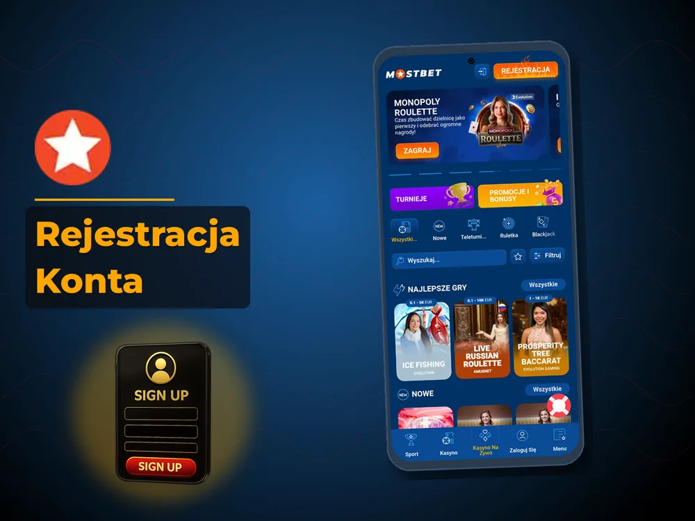 mostbet - Rejestracja Konta