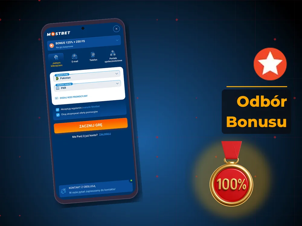 mostbet - Odbór Bonusu