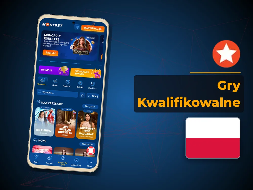 mostbet - Gry Kwalifikowalne
