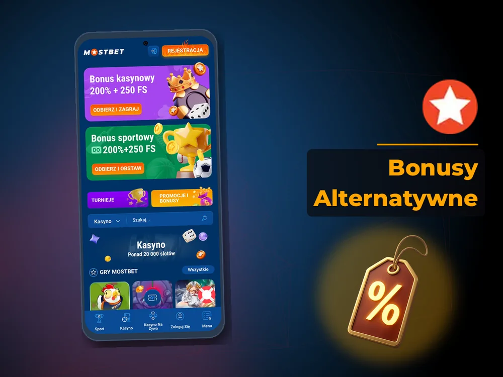 mostbet - Bonusy Alternatywne