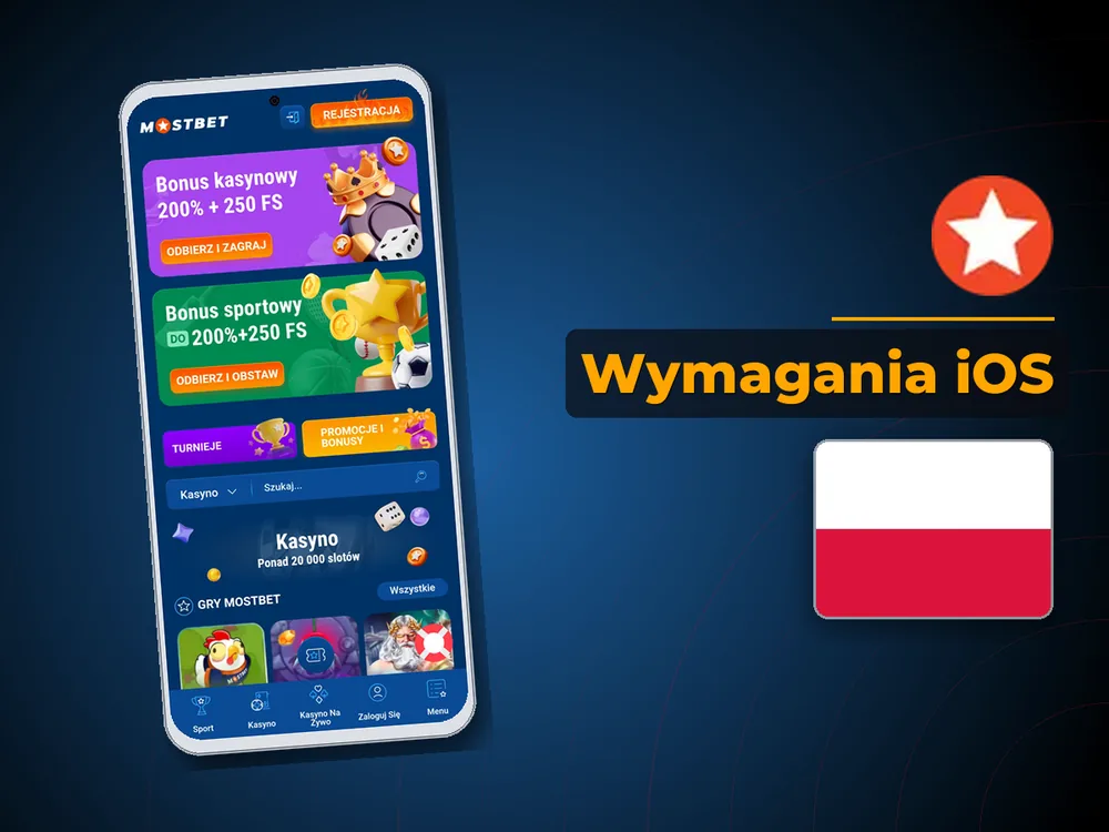 mostbet - Wymagania iOS