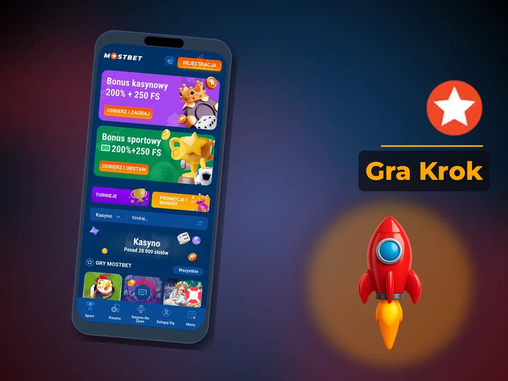 mostbet - Gra Krok