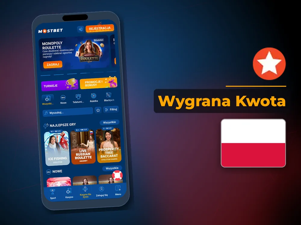 mostbet - Wygrana Kwota