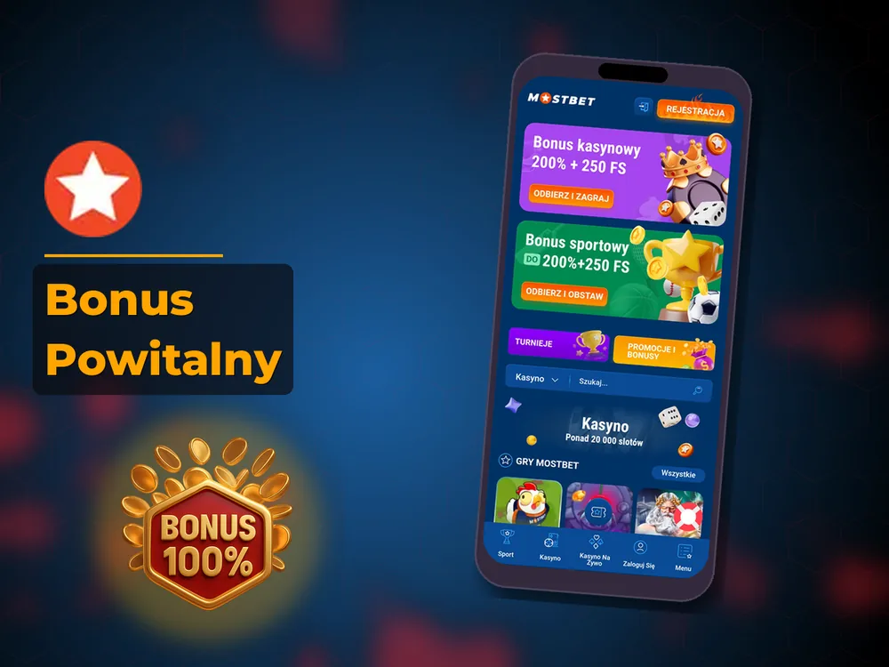 mostbet - Bonus Powitalny