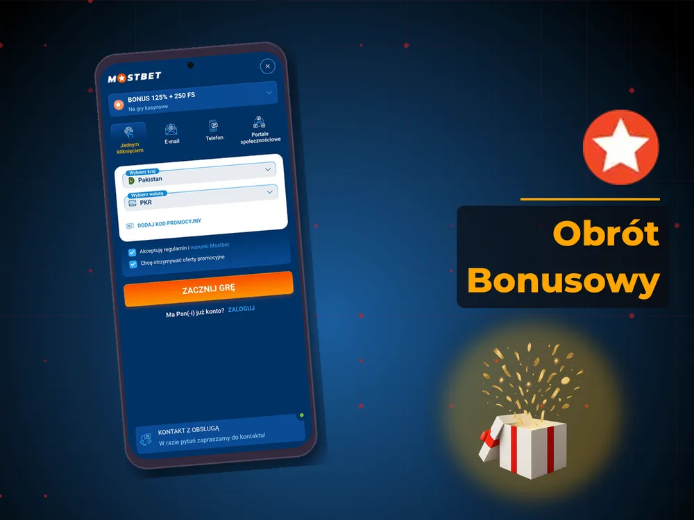 mostbet - Obrót Bonusowy