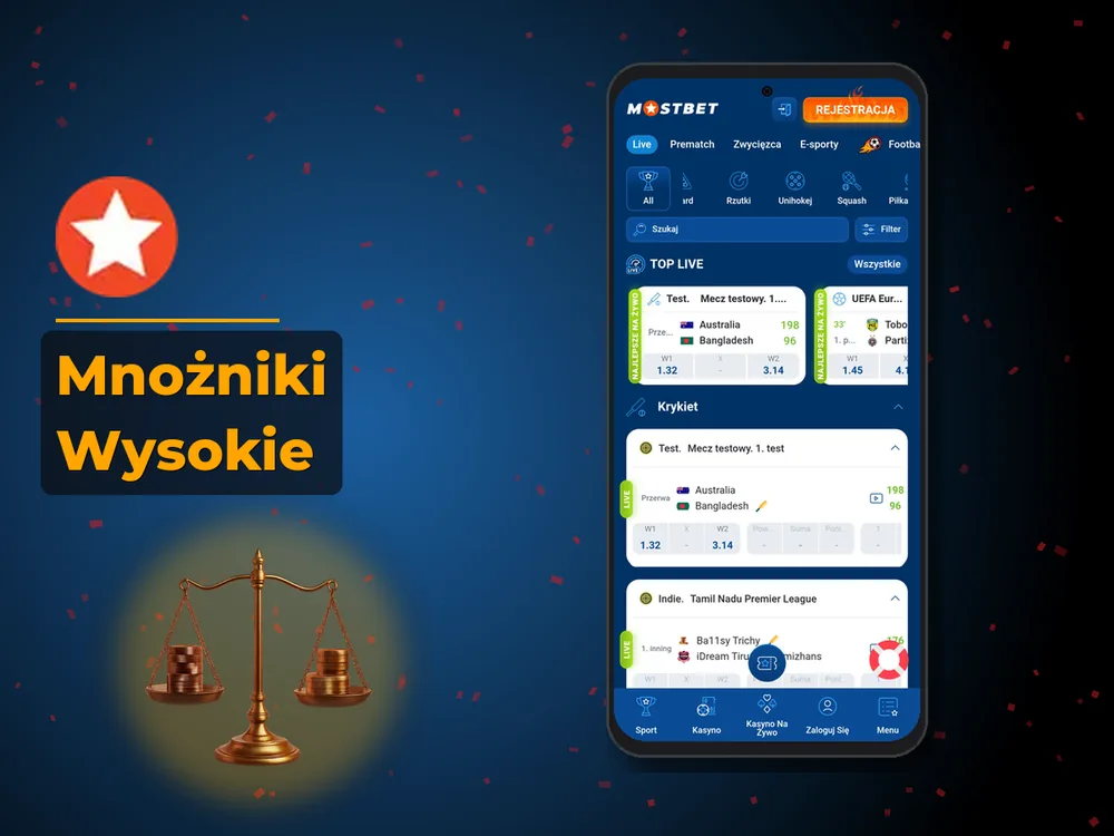 mostbet - Mnożniki Wysokie