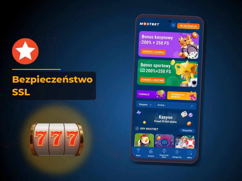 mostbet - Bezpieczeństwo SSL