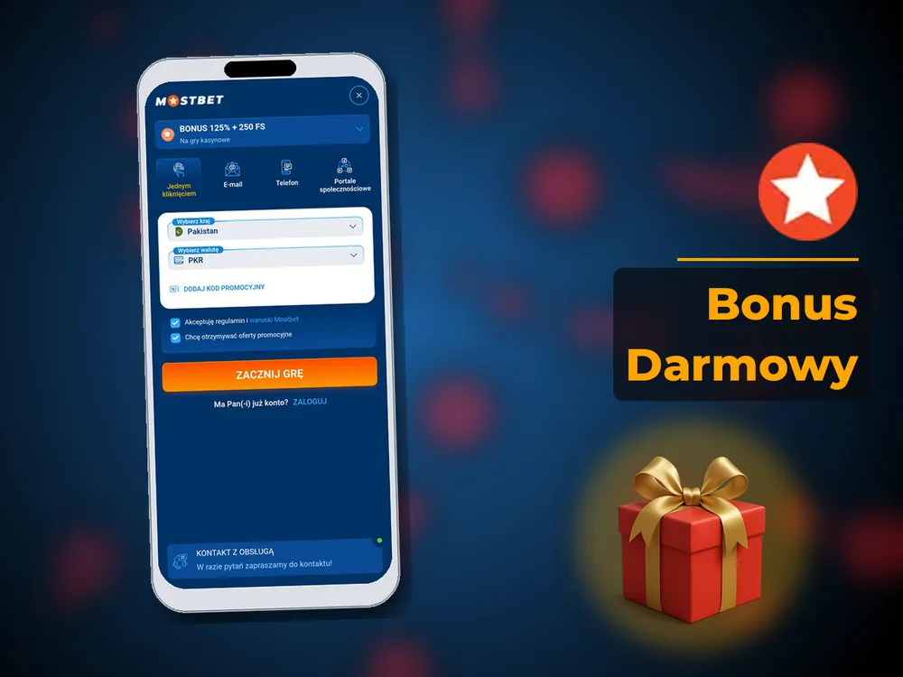 mostbet - Bonus Darmowy
