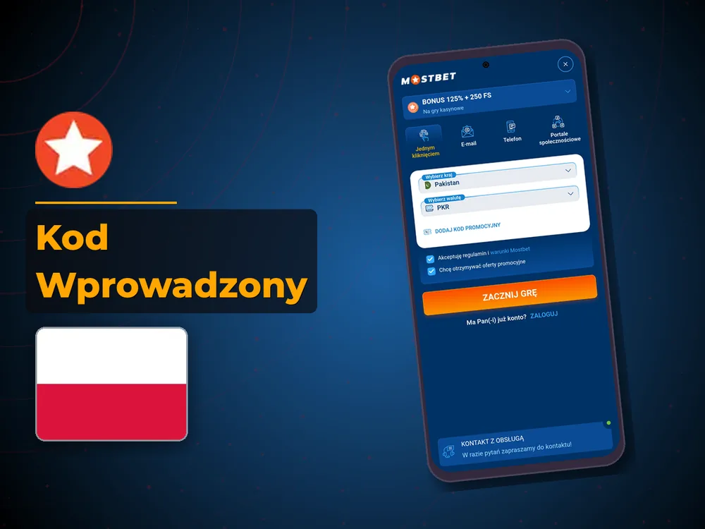 mostbet - Kod Wprowadzony