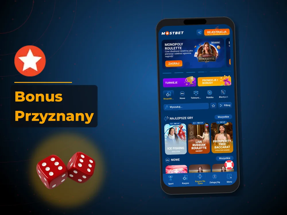 mostbet - Bonus Przyznany