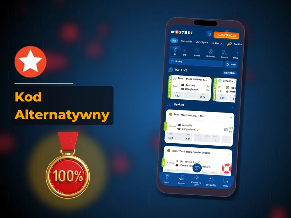 mostbet - Kod Alternatywny