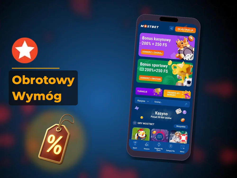 mostbet - Obrotowy Wymóg