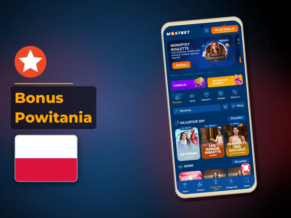 mostbet - Bonus Powitania