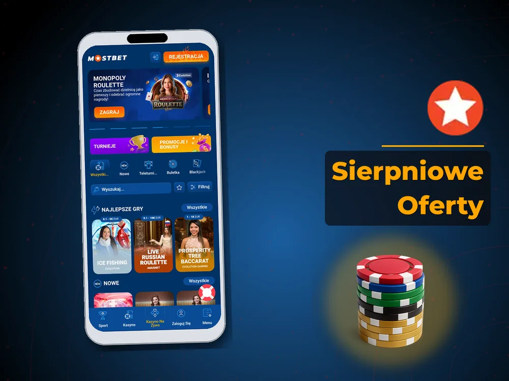 mostbet - Sierpniowe Oferty