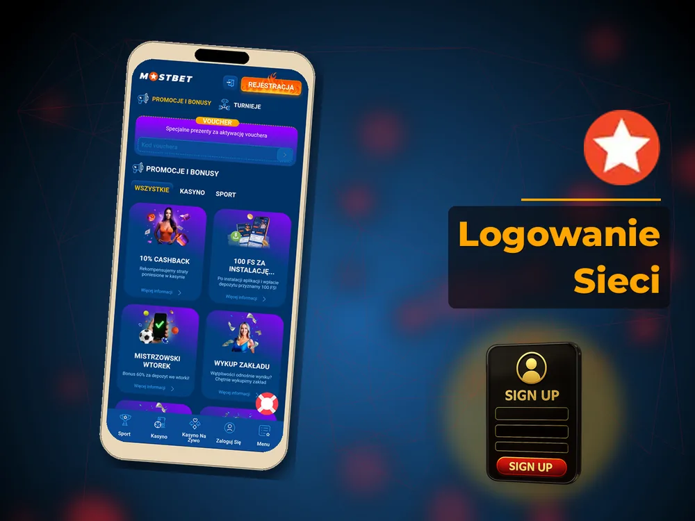 mostbet - Logowanie Sieci